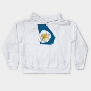 Georgia Cherokee Rose Kids Hoodie